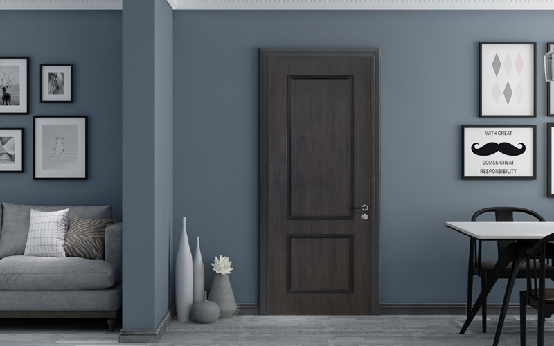 木門制作材料，星空梵高木門