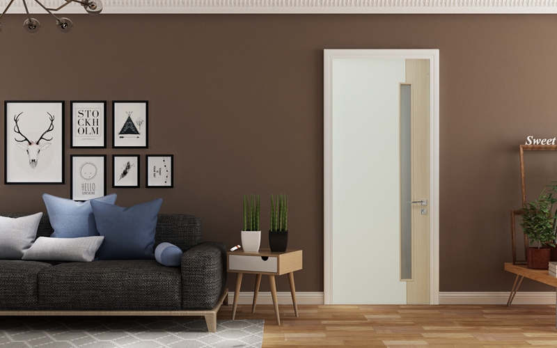 木門制作材料，星空梵高木門