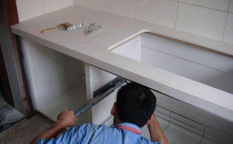 定制櫥柜細節(jié),星空梵高定制櫥柜