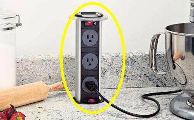 定制櫥柜電源設(shè)計，星空梵高櫥柜