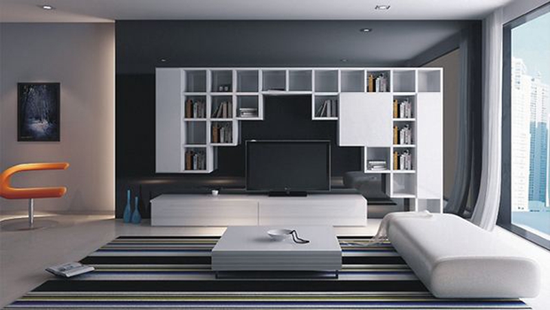 定制電視柜，星空梵高全屋定制