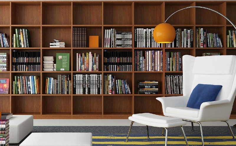 定制書柜尺寸，星空梵高全屋定制