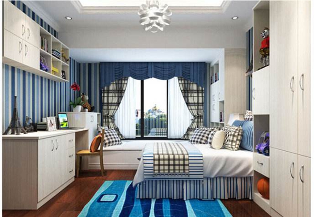 兒童房定制家具，星空梵高全屋定制