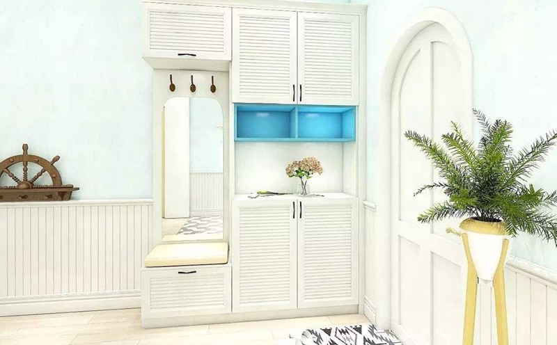 定制玄關(guān)鞋柜，玄關(guān)鞋柜風水