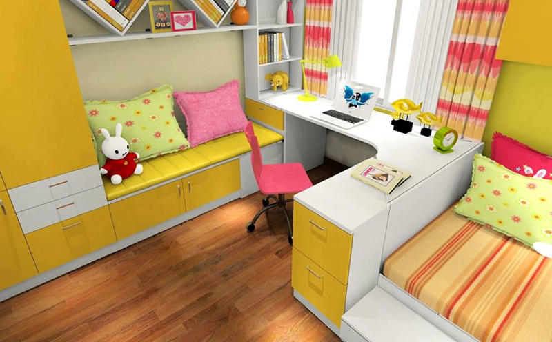 兒童房定制家具,兒童房定制家具注意事項