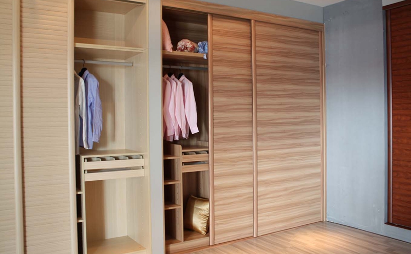 定制衣柜推拉移動門選擇，星空梵高定制衣柜