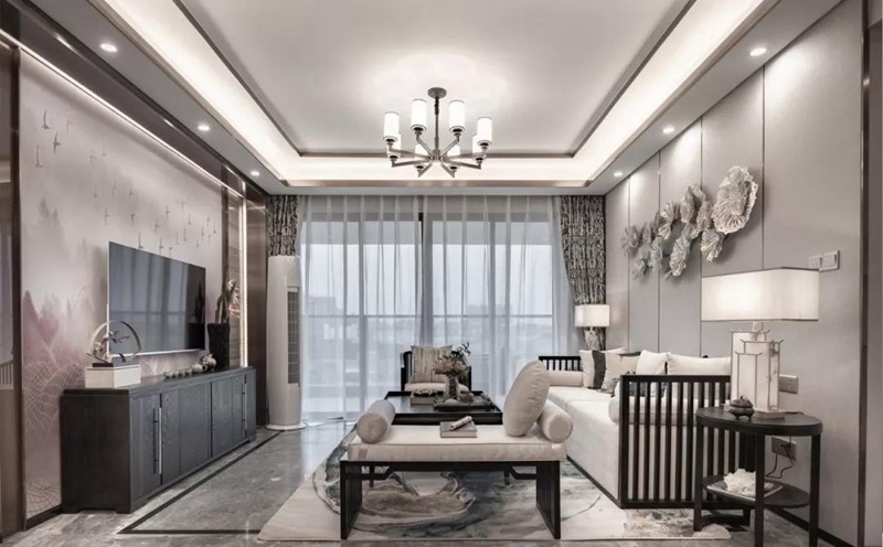 輕奢·新中式風(fēng)格全屋定制，星空梵高全屋定制