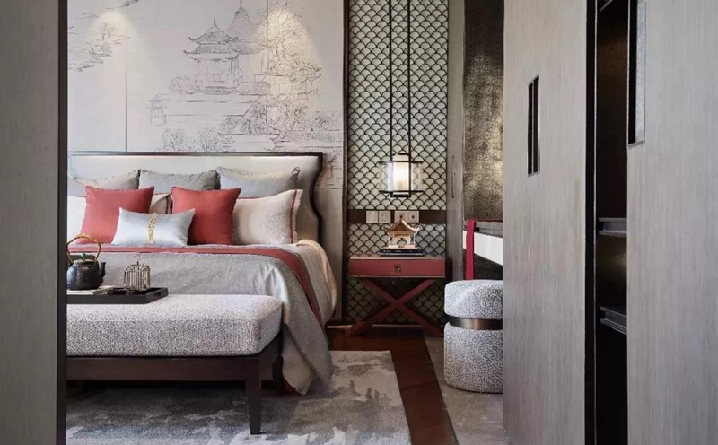 輕奢·新中式風(fēng)格全屋定制，星空梵高全屋定制