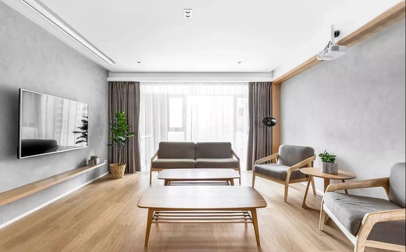 原木風全屋定制家居，星空梵高全屋定制