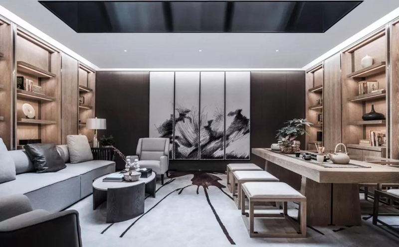 輕奢·新中式風(fēng)格全屋定制，星空梵高全屋定制