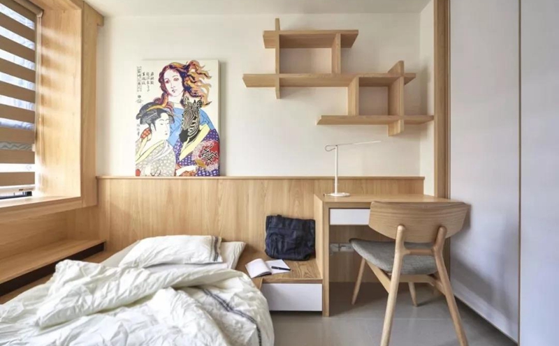 原木風全屋定制家居，星空梵高全屋定制