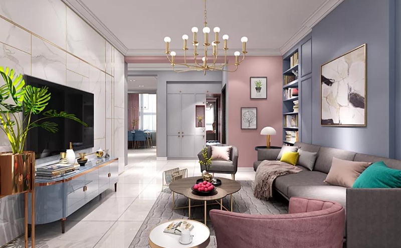 現(xiàn)代風(fēng)格全屋定制，星空梵高全屋定制