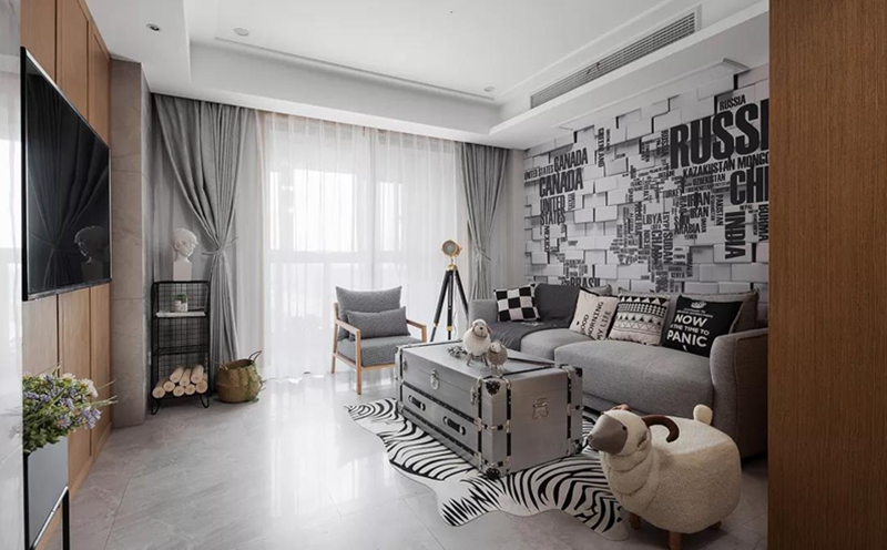 北歐風(fēng)格全屋定制，星空梵高全屋定制