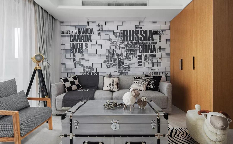 北歐風(fēng)格全屋定制，星空梵高全屋定制