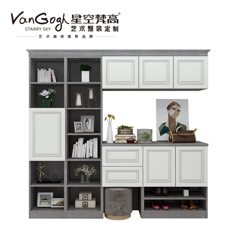 整體定制玄關柜 盧斯之光·德式門芯-1玄關柜 整體定制玄關柜 盧斯之光·德式門芯-1玄關柜