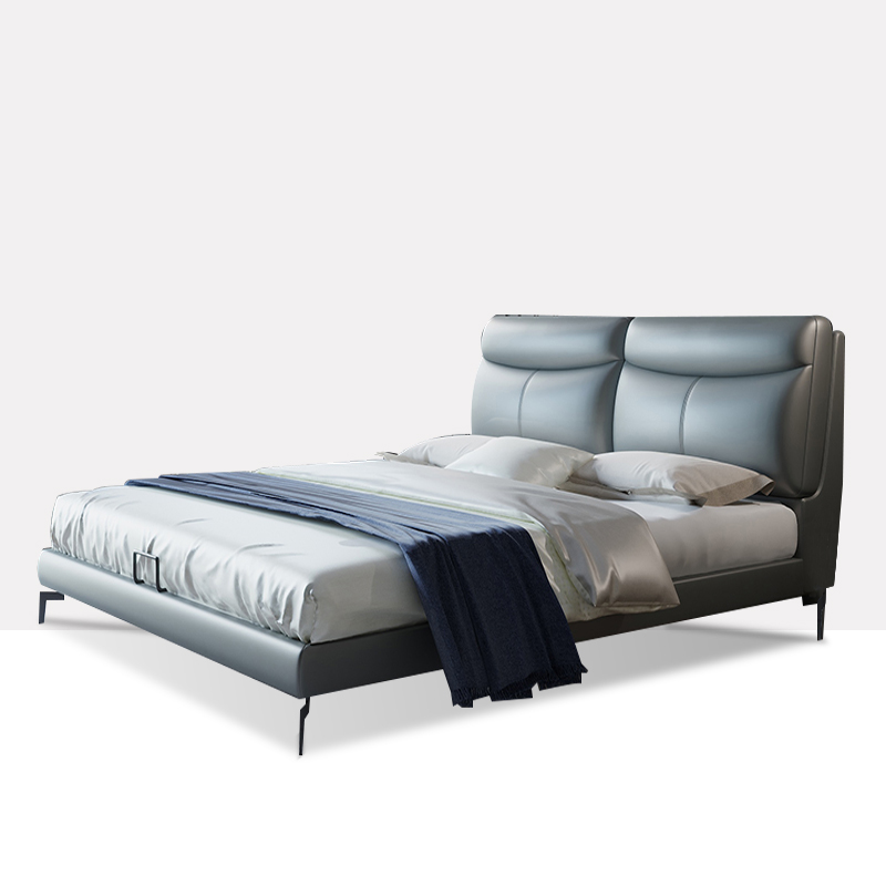 輕奢風(fēng)格 頭層真皮軟床 繁花彼岸 YP608 輕奢風(fēng)格 頭層真皮軟床 繁花彼岸 YP608